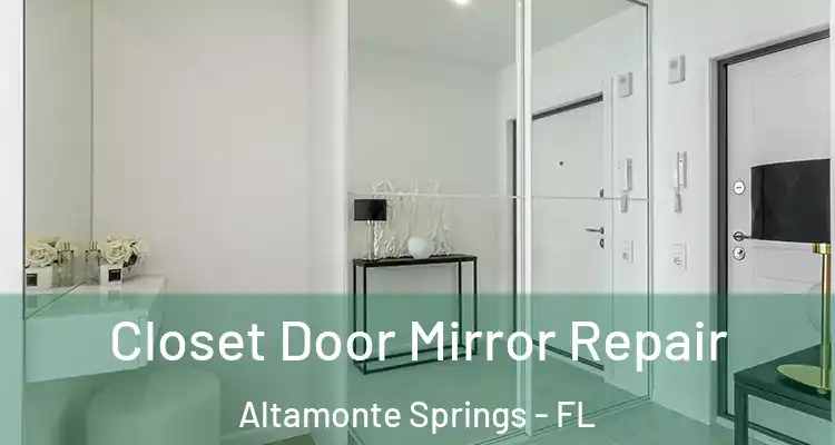 Closet Door Mirror Repair Altamonte Springs - FL