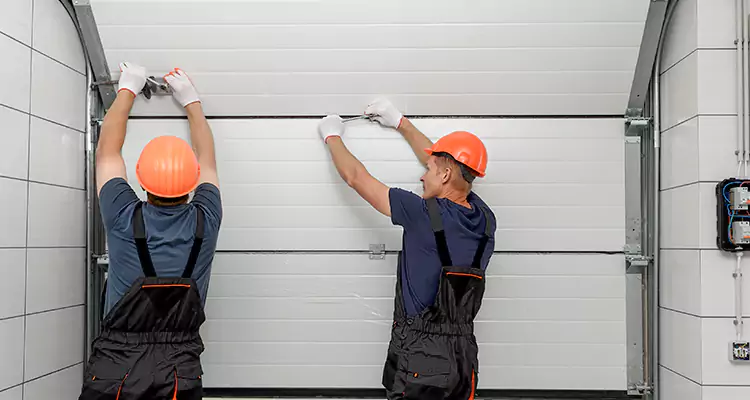 Garage Door Bottom Panel Repair in Altamonte Springs, FL