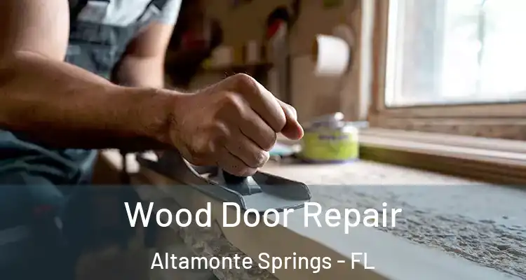 Wood Door Repair Altamonte Springs - FL